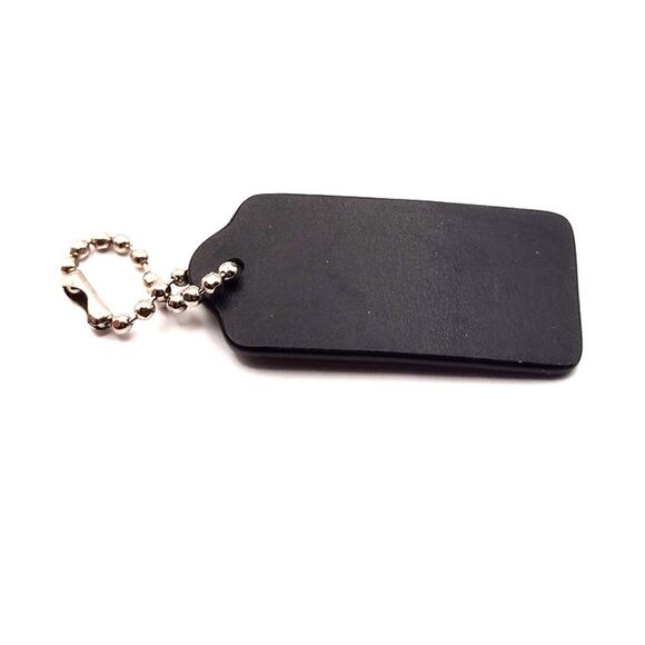 Leather genuine Coach tag purse - Picture 3 of 3